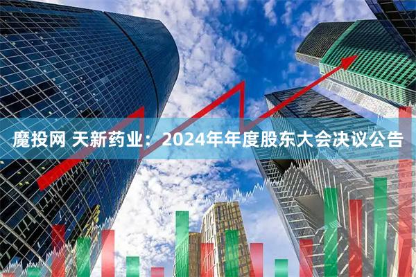 魔投网 天新药业：2024年年度股东大会决议公告